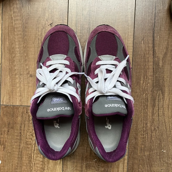 New Balance 992 Maroon (Purple) size 8.5 - Picture 2 of 4